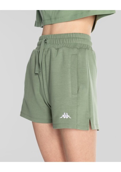 Authentic Sylia Short Kadın Yeşil Regular Fit Şort fırsatları