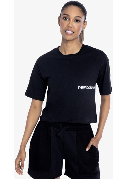 Lifestyle Kadın Siyah T-Shirt WNT1340-BKW