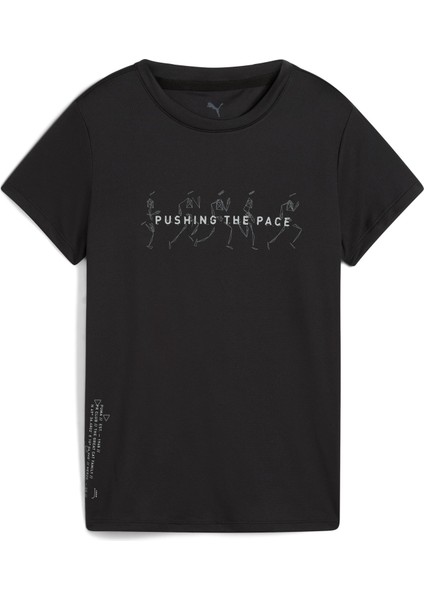 Graphıcs Runnıng Slogan Tee Kadın Tişört