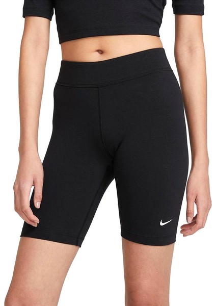 W Nsw Essntl Mr Bıker Short Kadın Siyah Tayt - CZ8526-010 modelleri
