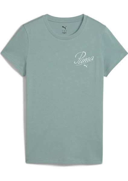 Scrıpt Tee Kadın Tişört