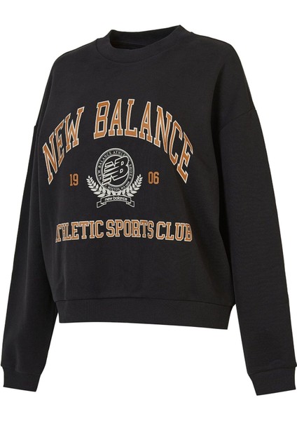 WNC3404 Siyah Kadın Sweatshirt