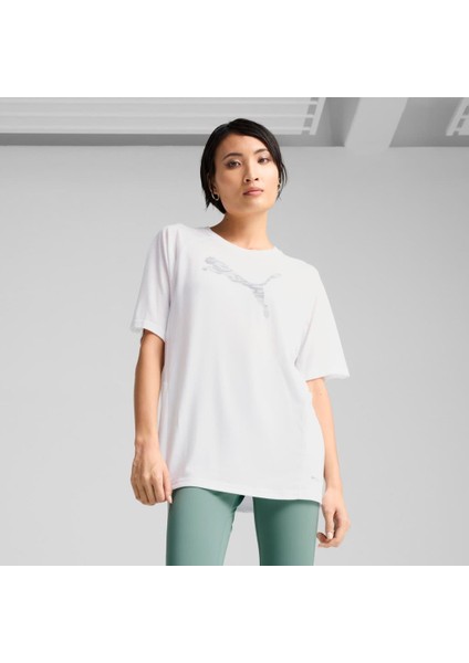 EVOSTRIPE Relaxed Tee Kadın T-shirt fırsatları