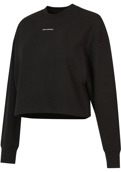 WNC3419 Siyah Kadın Sweatshirt