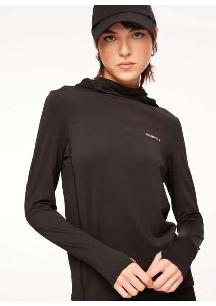 Total Kadın Siyah Tişört