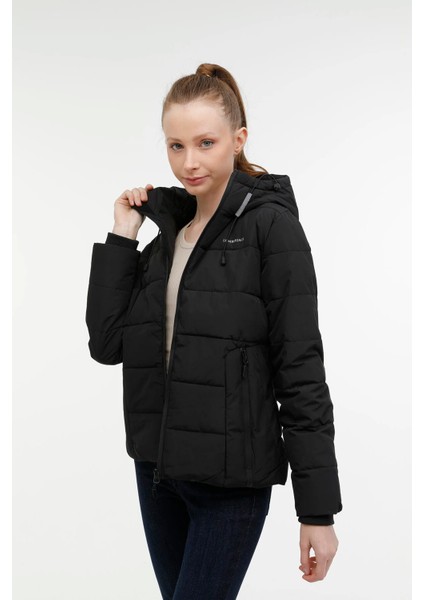 3W Wl Apreski 2Sn31 3Pr Kadın Siyah Mont 101398817