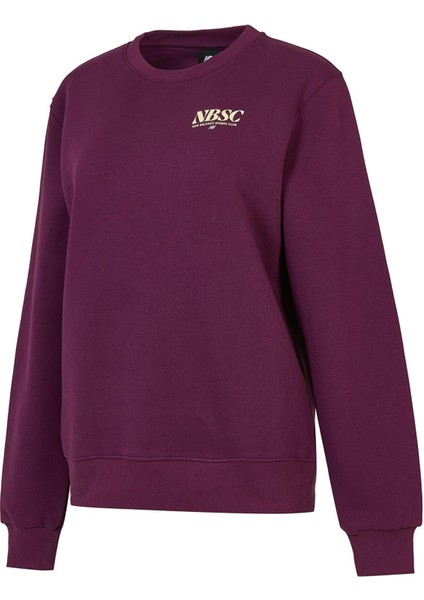 WNC3416 Bordo Kadın Sweatshirt