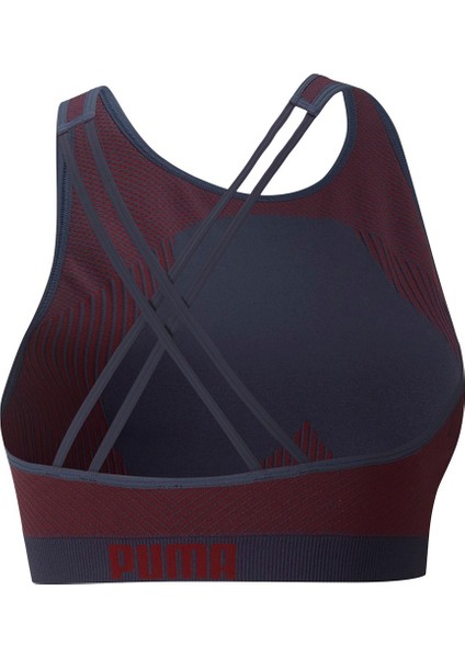 Low Impact Long Line Seamless Bra Kadın Lacivert Bra - 52094766 fiyatları