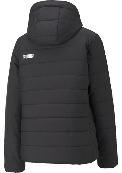 Essentials Kadın Siyah Kapüşonlu Şişme Mont fiyatları