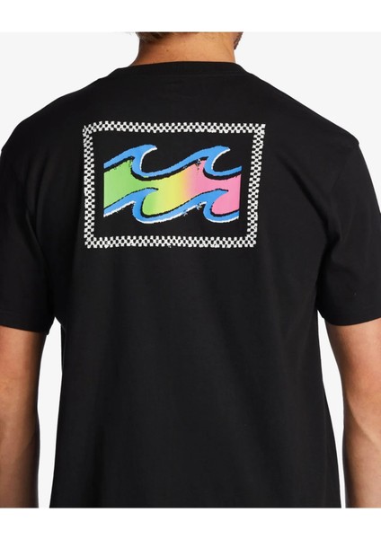 Crayon Wave Ss Erkek Siyah T-Shirt ABYZT01697-BLK fiyatları