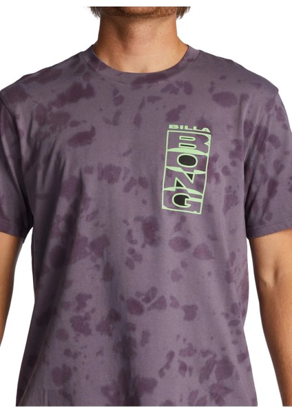 Yuvarlak Yaka Mor Erkek T-Shirt ABYZT01739 L.o.t.r. Ss Td