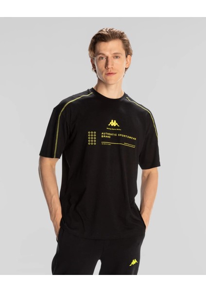 Erkek Authentıc Waldo T-Shırt Black T-Shırt 371S5RW-005