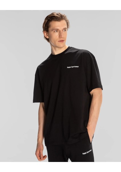 Authentic Dan Erkek Siyah T-Shirt 371S89W-005