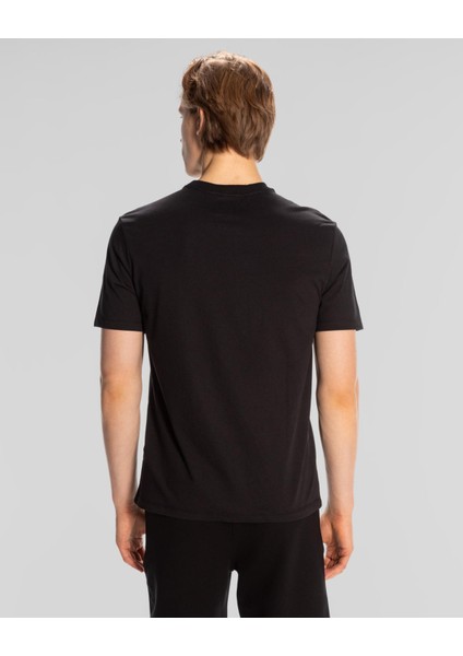 Logo Brian Erkek Siyah T-Shirt 321W4GW-005 fiyatları