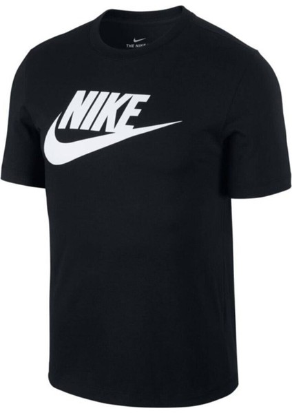 M Nsw Tee Icon Futura Erkek Siyah T-shirt - AR5004-010