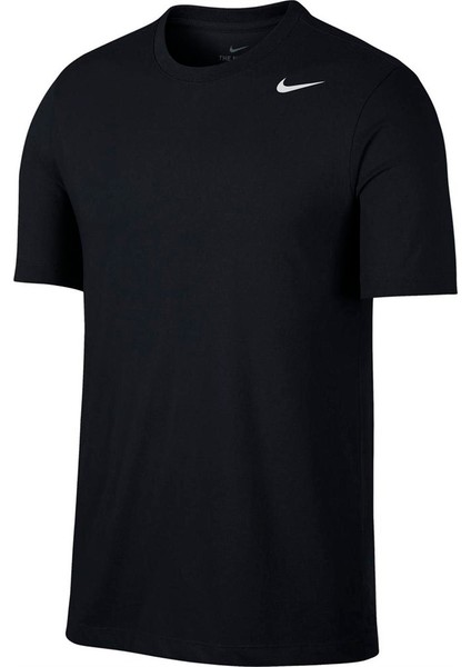 M Nk Df Tee Dfc Crew Solıd Erkek Siyah T-shirt - AR6029-010
