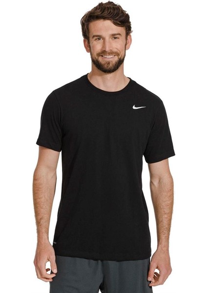 M Nk Df Tee Dfc Crew Solıd Erkek Siyah T-shirt - AR6029-010 modelleri