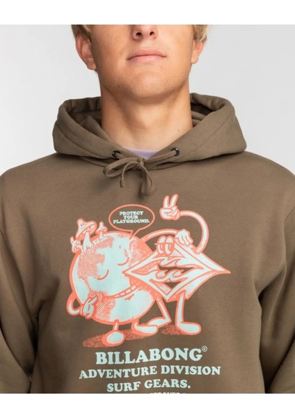 Take Care Po Kahverengi Erkek Sweatshirt modelleri