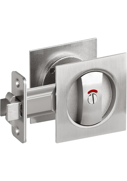 Gösterge Işıklı Cep Kapı Kilidi Gizlilik Kare Cep Mandalı (Yurt Dışından)