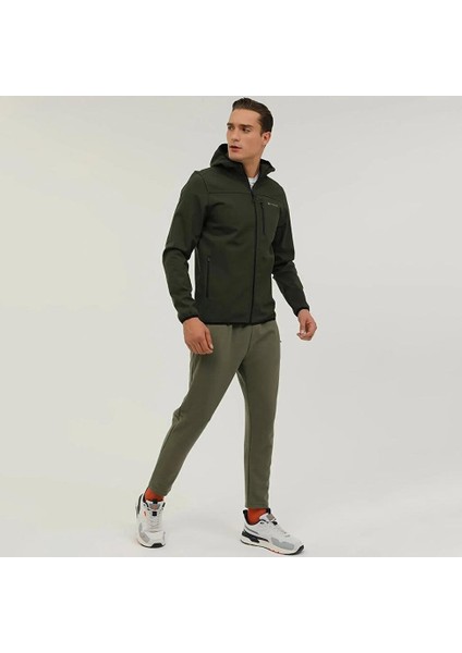 Kapüşonlu Slim Fit Haki Erkek Mont 2W1GT163PR fiyatları