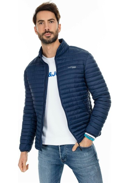 9w Perry Coat Erkek Lacivert Mont - 100438124