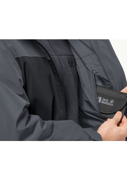 Taubenberg 3in1 Erkek Gri Outdoor Ceketi modelleri