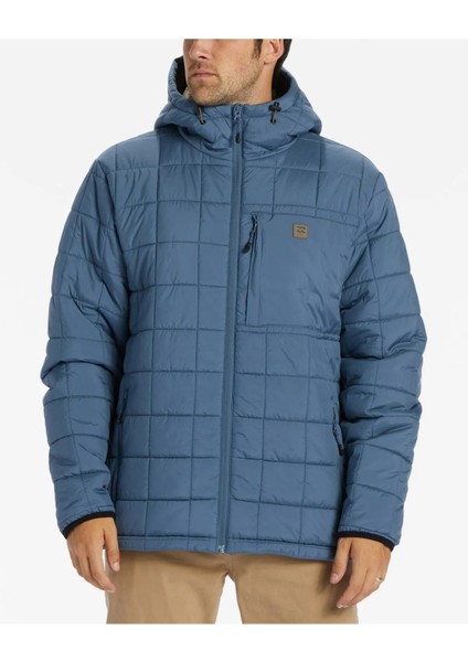 Journey Puffer Jacket Mavi Erkek Mont modelleri