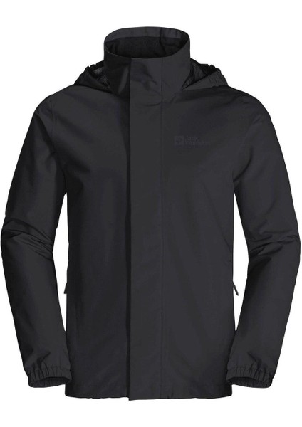 JACK WOLFSKİN Stormy Point 2L Jkt M 1111142-6000 Erkek Siyah Mont&Ceket