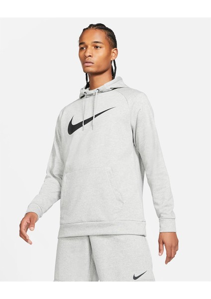 M Nk Df Hdıe Po Swsh Erkek Gri Sweatshirt - CZ2425-063