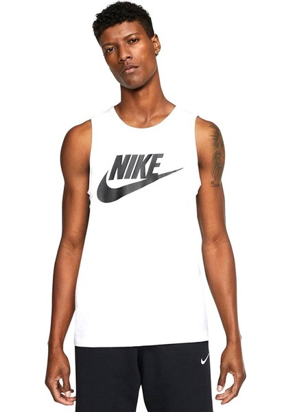 M Nsw Tank Icon Futura Erkek Beyaz Atlet - AR4991-101 modelleri