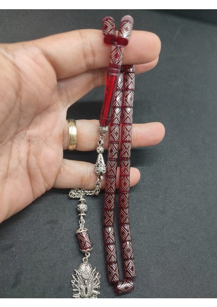 Emrah Baran Usta Eseri 925 Ayar Gümüş Çakımlı (10.000 Çakım) Ateş-I Kehribar Sertifikalı 5666 indirimleri