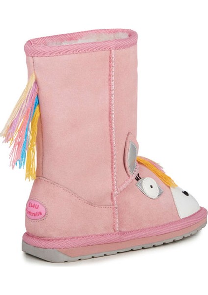 K12408 Magical Unicorn Pale Pink/rose Pale Çocuk Bot modelleri