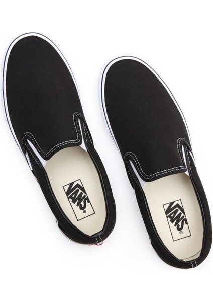 UA Classic Slip-On VN000EYEBLK1 Unisex Siyah Günlük Sneaker Ayakkabı indirimleri