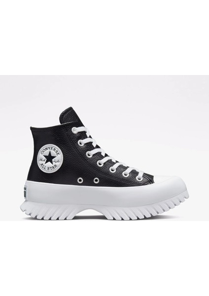 Platform Chuck Taylor All Star Lugged 2.0 Leather High Top Günlük Ayakkabı Siyah A03704C