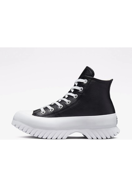 Platform Chuck Taylor All Star Lugged 2.0 Leather High Top Günlük Ayakkabı Siyah A03704C fiyatları