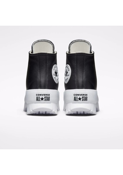 Platform Chuck Taylor All Star Lugged 2.0 Leather High Top Günlük Ayakkabı Siyah A03704C fırsatları
