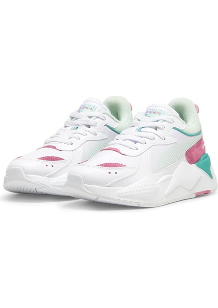 Kadın Puma White-Fresh Mint Puma Rs-X Retro Resort Wns Beyaz Kadın Günlük Spor Ayakkabı