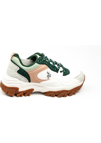 Kadın Deri ve Süet Spor Ayakkabı – Kaymaz Taban, Rahat ve Şık Günlük Bağcıklı Model