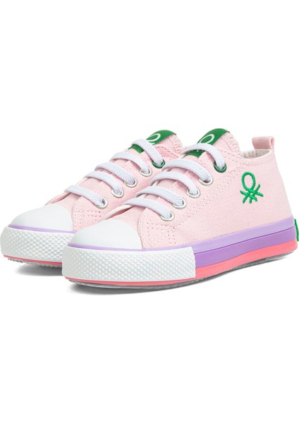Çocuk Pembe Günlük Spor Ayakkabı - BN-30653-433