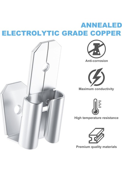 3 Yollu Elektrikli Dişi Erkek Kürek Sıkma Terminalleri Kiti Gümüş (Yurt Dışından) fırsatları