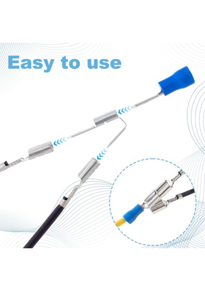 3 Yollu Elektrikli Dişi Erkek Kürek Sıkma Terminalleri Kiti Gümüş (Yurt Dışından) indirimleri