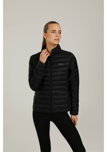 1W Basıc Padded Coat 1Pr Kadın Siyah Mont - 101044463