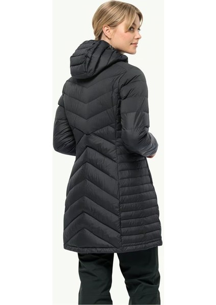 JACK WOLFSKİN TUNDRA DOWN COAT 1207751-6000 KADIN BLACK Mont&Ceket fiyatları