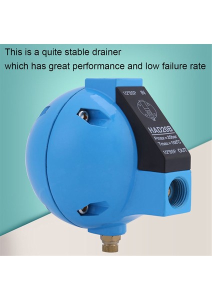 HAD20B Basınçlı Hava Otomatik Şamandıra Tahliye Vanası 12 Inç 400LM (Yurt Dışından) fiyatları