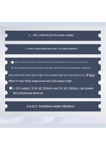Dc Fırçasız Motor Sürücü Kartı Foc Kontrol Sürücüsü Svpwm Kontrolü (Yurt Dışından)