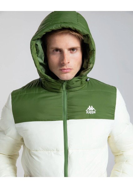 Beyaz - Yeşil Erkek Mont 331P6JWA1J Authentıc Gamarıt modelleri