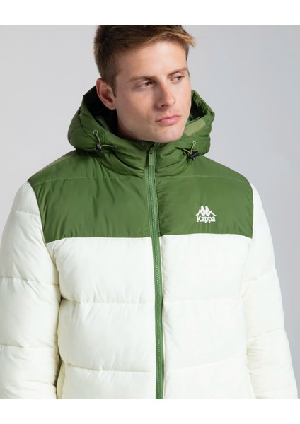 Beyaz - Yeşil Erkek Mont 331P6JWA1J Authentıc Gamarıt indirimleri