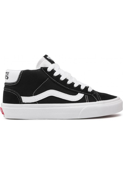 Ua Mid Skool 37 Erkek Siyah Siyah Günlük Ayakkabı - VN0A3TKF6BT1