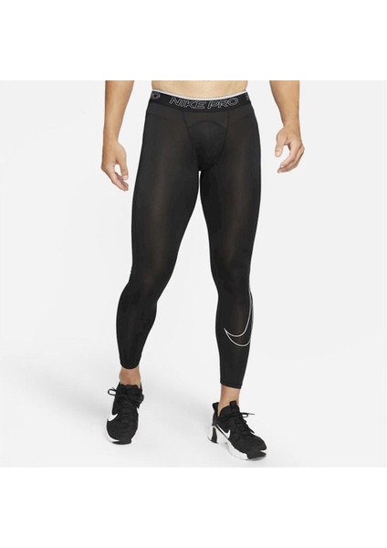 M Np Df Tight Erkek Siyah Tayt - DD1913-010