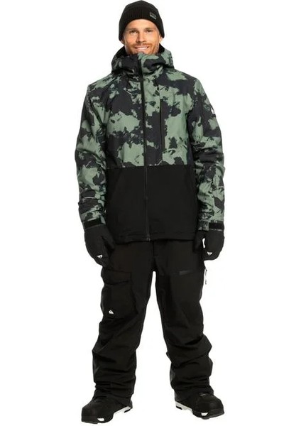 Mission Printed Block Erkek Snowboard Kayak Montu EQYTJ03403-GNB2 fırsatları